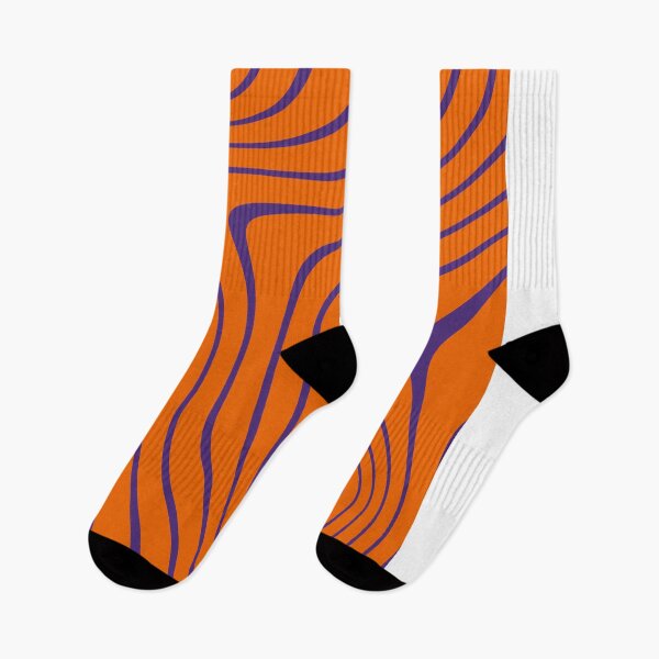 Item preview, "Purple and Orange" Tailgate Swag - Wavy designed and sold by OLMontana.