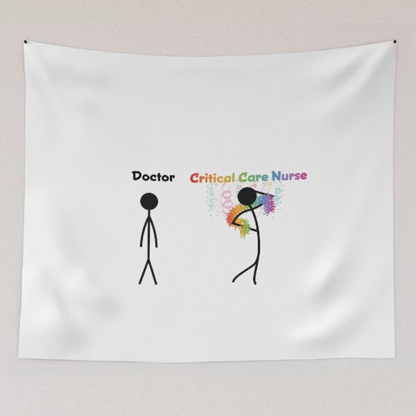 Item preview, Doctor VS Critical Care Nurse designed and sold by Marcus Wong.