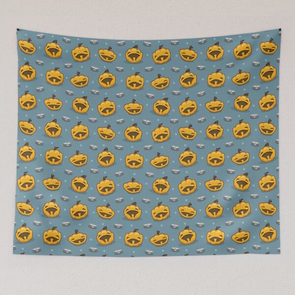 Item preview, Happy Pumpkins Pattern designed and sold by MonstersLuvCake.