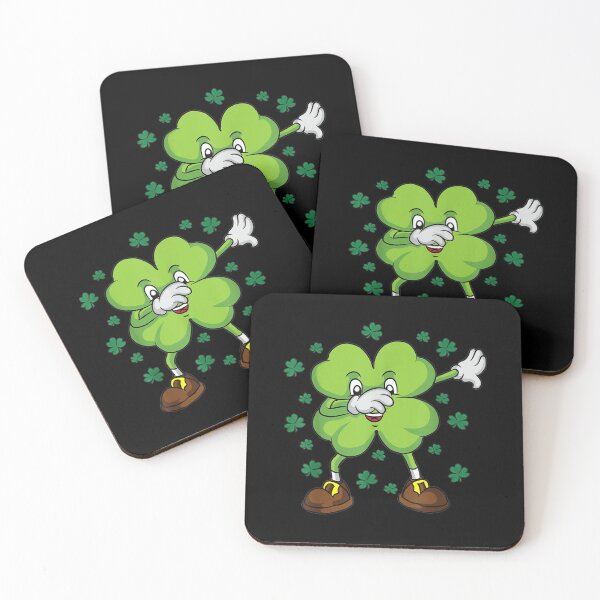 Item preview, Dabbing Shamrock Toddler Girls Boys St Patricks Day designed and sold by ClarkeLilly.