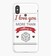 Geek love iPhone Case