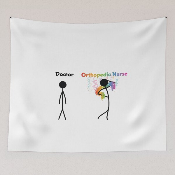 Item preview, Doctor VS Orthopedic Nurse designed and sold by Marcus Wong.