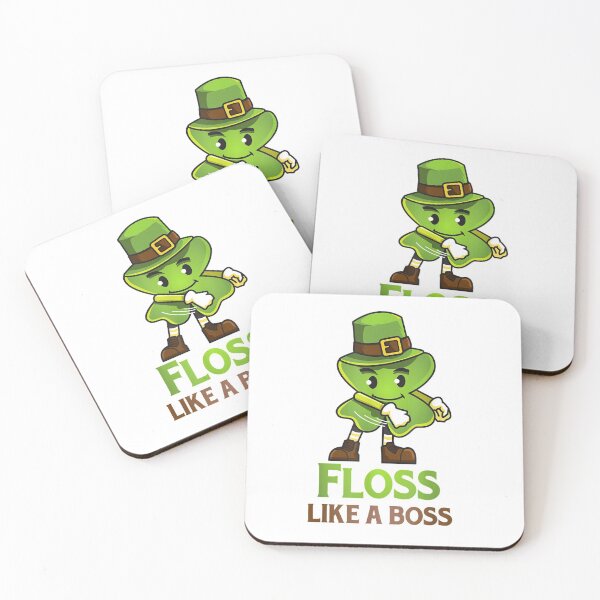 Item preview, Floss Like A Boss Kids Boys _ St Patricks Day Shamrock  designed and sold by KhanWill.