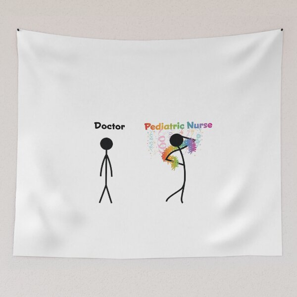 Item preview, Doctor VS Pediatric Nurse Paediatric  designed and sold by Marcus Wong.
