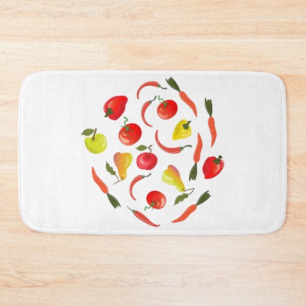 Item preview, Cute set for decoration of vegetables and fruits. designed and sold by TanaLuna.