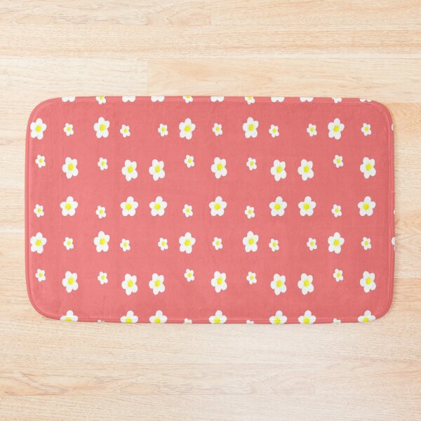 Item preview,   white strawberry flower red  bacground designed and sold by miaterinka.