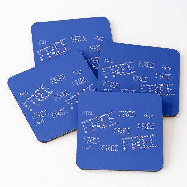 Item preview,  free dot pink color text dark blue background designed and sold by miaterinka.