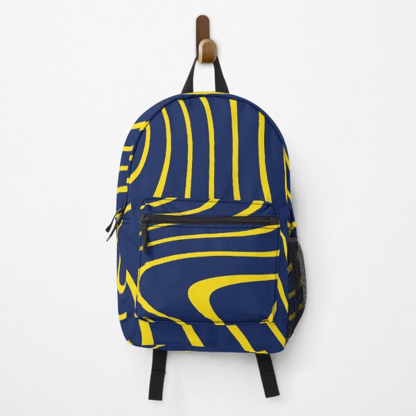 Item preview, "Blue and Yellow" Tailgate Swag - Wavy designed and sold by OLMontana.