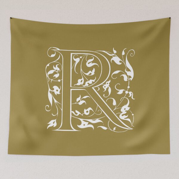 Item preview, Vintage Letter R - GOLD designed and sold by yourscotborders.