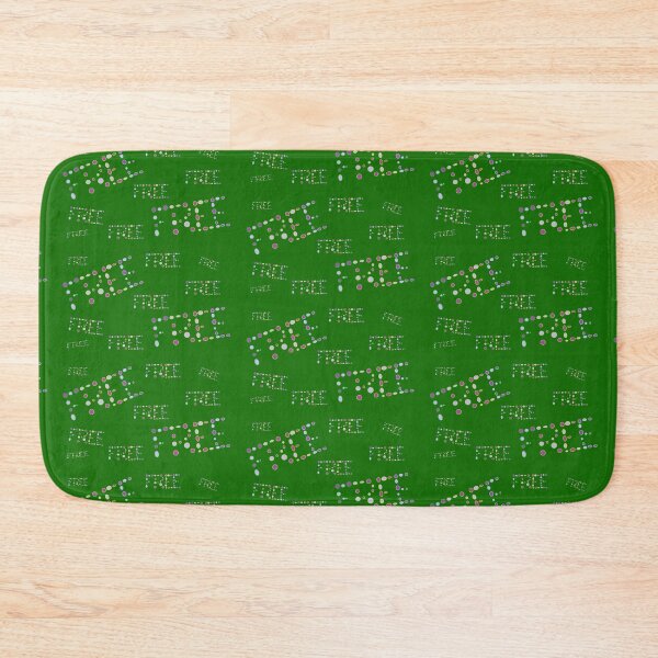 Item preview, free dot pink color text dark green background designed and sold by miaterinka.