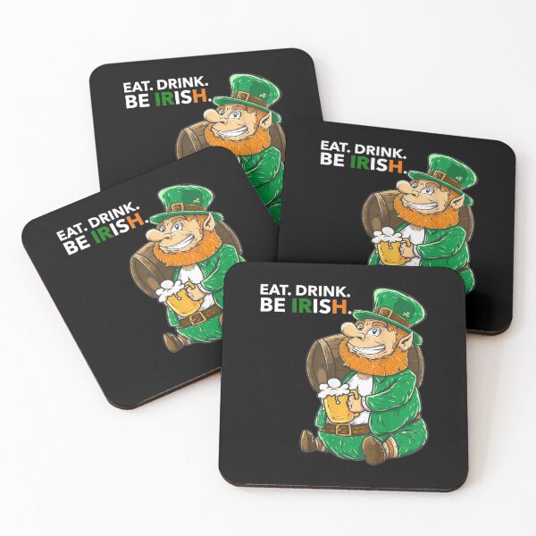 Item preview, Funny Eat Drink Be Irish _ St Patrick Day Men Beer designed and sold by trendingshop97.
