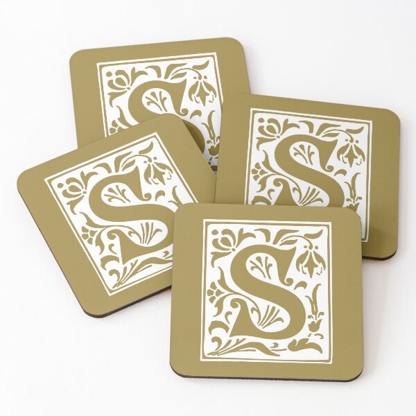 Item preview, Vintage Letter S - GOLD designed and sold by yourscotborders.