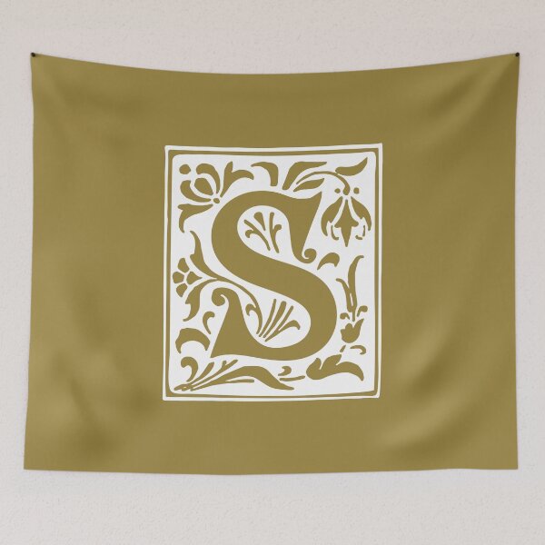 Item preview, Vintage Letter S - GOLD designed and sold by yourscotborders.