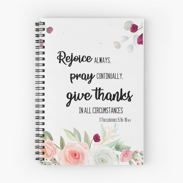 Item preview, Rejoice always, pray continually,  give thanks in all circumstances designed and sold by della95.