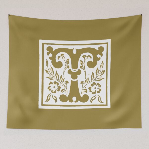 Item preview, Vintage Letter T - GOLD designed and sold by yourscotborders.