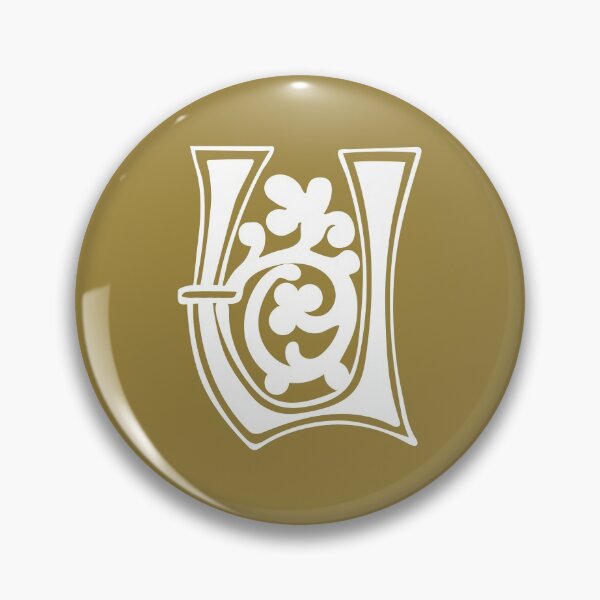 Item preview, Vintage Letter U - GOLD designed and sold by yourscotborders.
