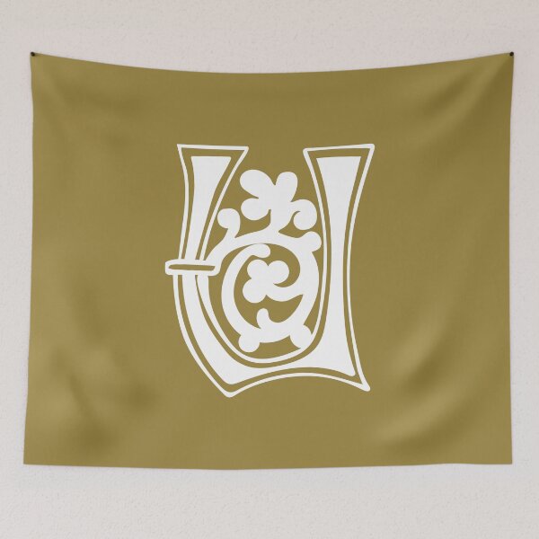 Item preview, Vintage Letter U - GOLD designed and sold by yourscotborders.