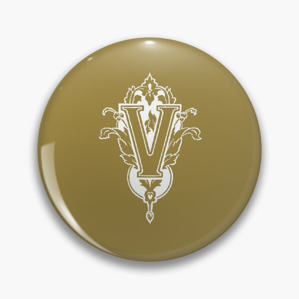 Item preview, Vintage Letter V - GOLD designed and sold by yourscotborders.