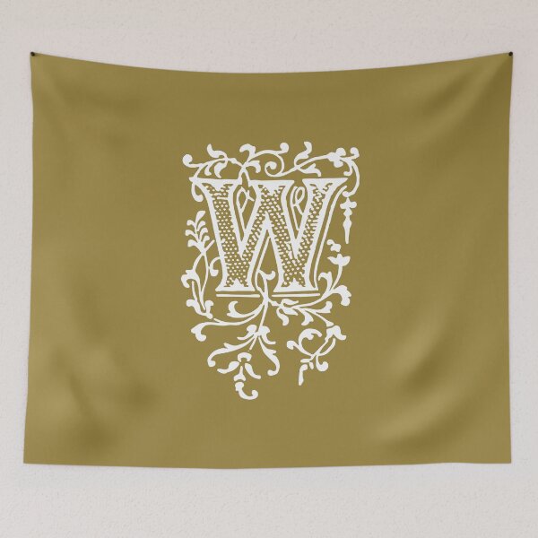 Item preview, Vintage Letter W - GOLD designed and sold by yourscotborders.