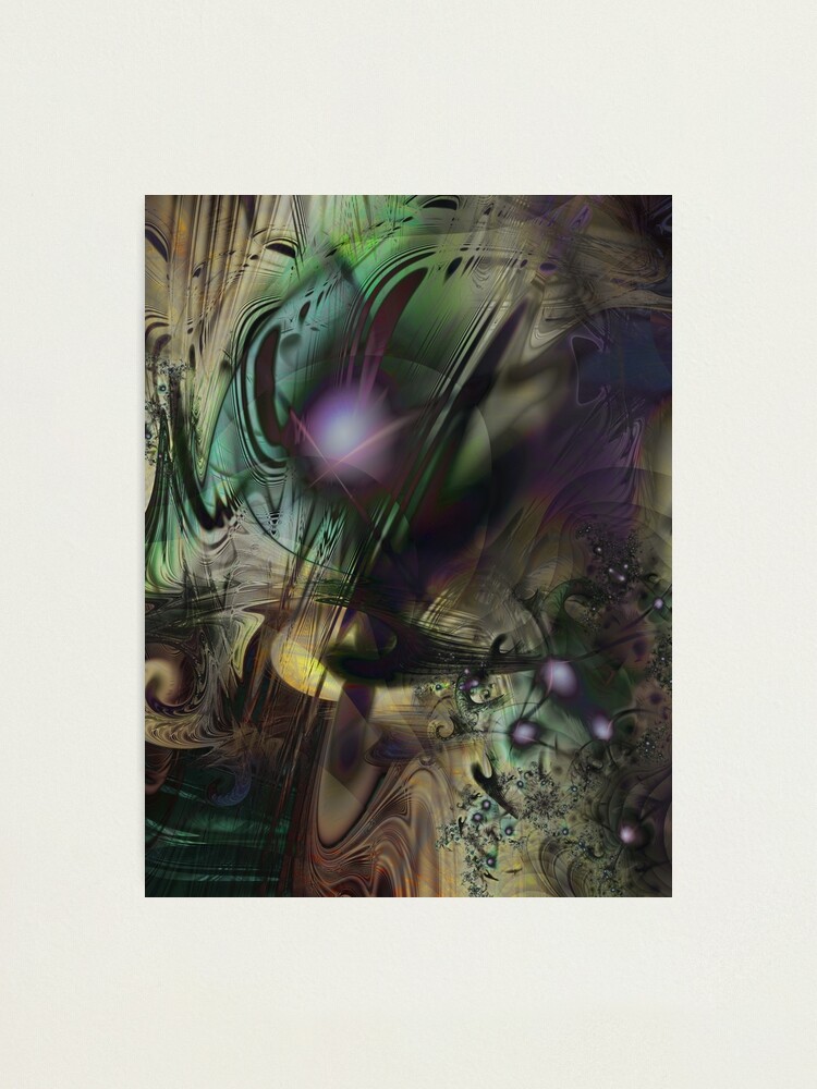 Alternate view of Splatter Paint Photographic Print