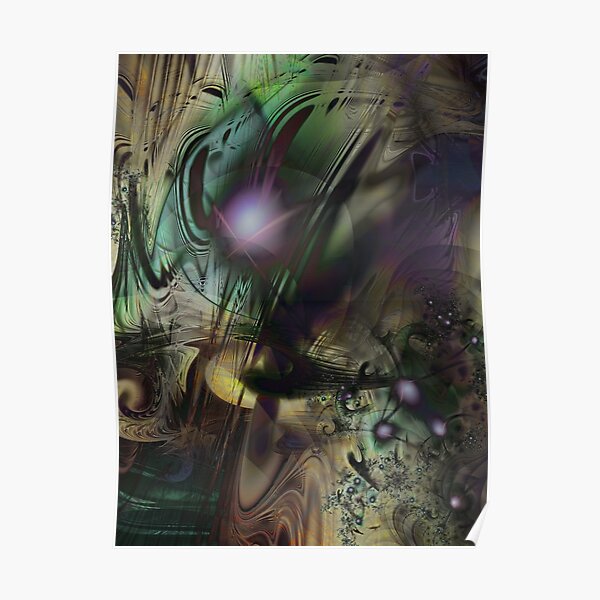 Splatter Paint Poster
