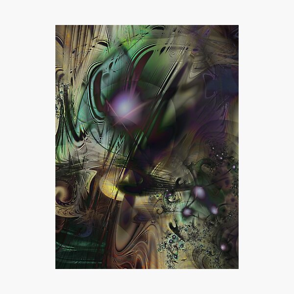 Splatter Paint Photographic Print