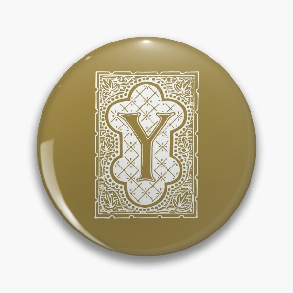 Item preview, Vintage Letter Y - GOLD designed and sold by yourscotborders.