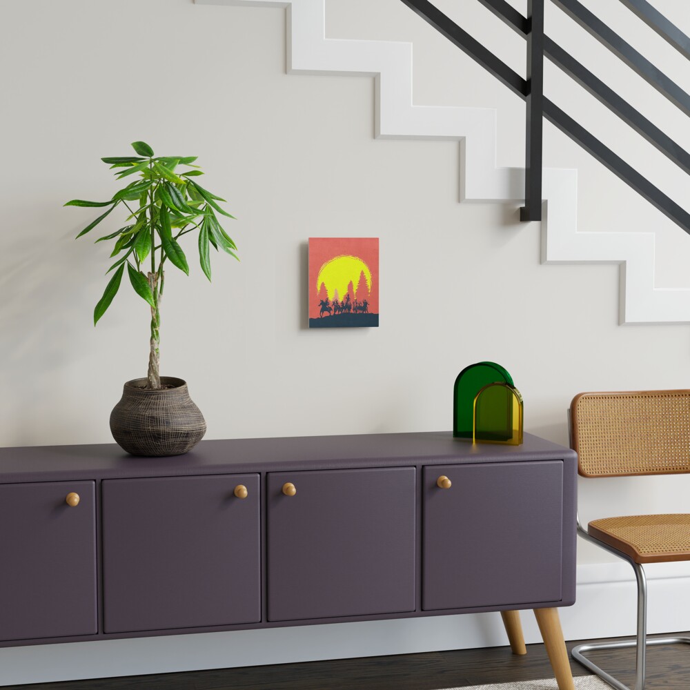 Item preview, Canvas Mounted Print designed and sold by DeadlyWanderer.