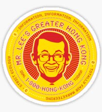 Mr. Lee's Greater Hong Kong Sticker