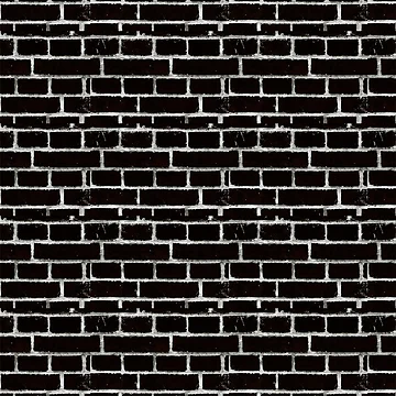Artwork thumbnail, Black Brick Pattern Design by Rell1970
