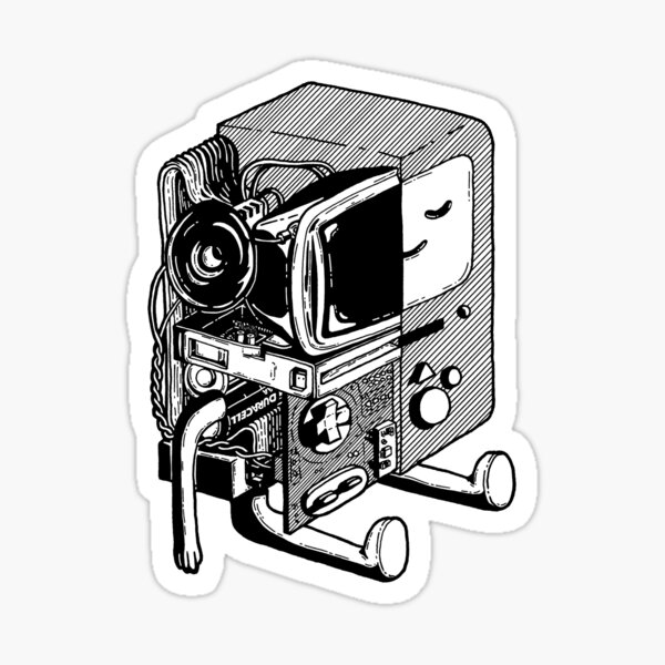 bmo-adventure-time-inspired-art-sticker-for-sale-by-mechanicalpen