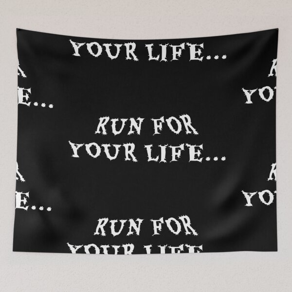 Item preview, RUN FOR YOUR LIFE designed and sold by BAS257.