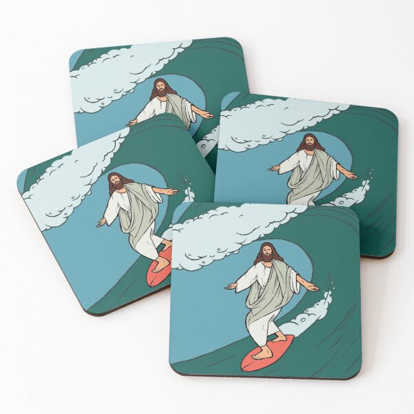Aperçu de l'œuvre Jésus est mon mec surfeur créée et vendue par psalmandselah.
