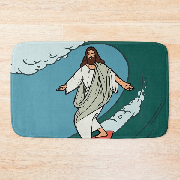 Item preview, Jesus is my surfer dude designed and sold by psalmandselah.