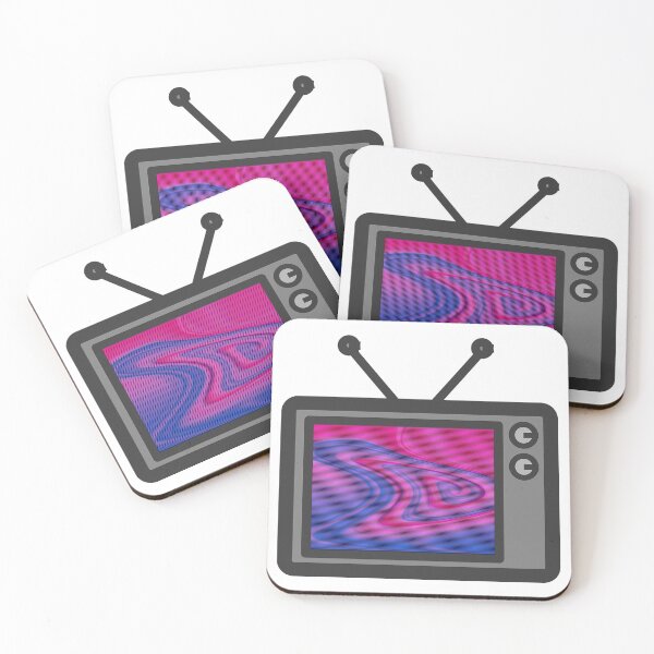 Item preview, Subtle Bi Flag Old Tv  designed and sold by -Gedwolcraeft-.