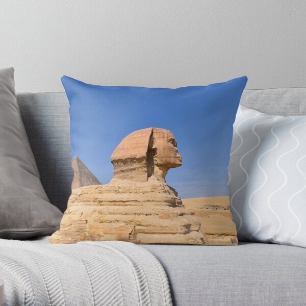 Great Sphinx of Giza Luxor Resort Las Vegas Throw Pillow for Sale by  Edward Fielding