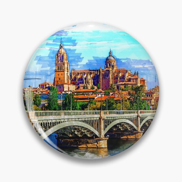 Item preview, Salamanca Cathedral and Estevan bridge over Tormes river. designed and sold by Newlander90.