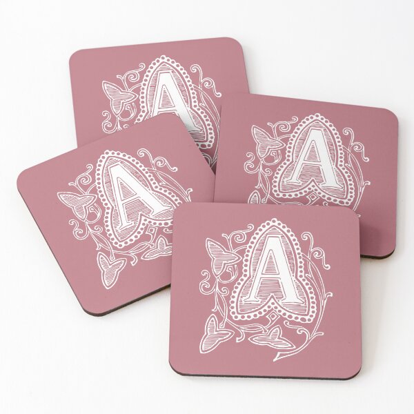 Item preview, Vintage Letter A - ROSE GOLD designed and sold by yourscotborders.