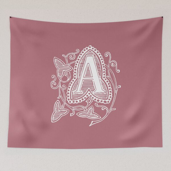 Item preview, Vintage Letter A - ROSE GOLD designed and sold by yourscotborders.