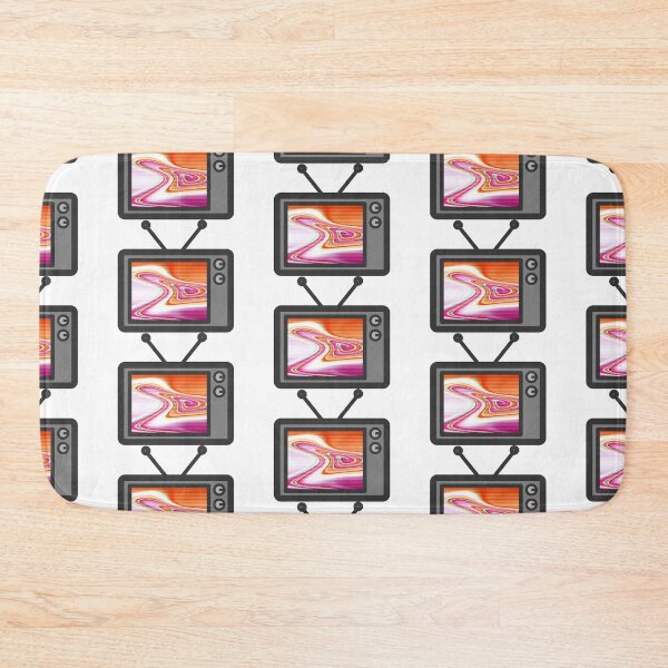 Item preview, Subtle Pride Flag on Old Tv  designed and sold by -Gedwolcraeft-.