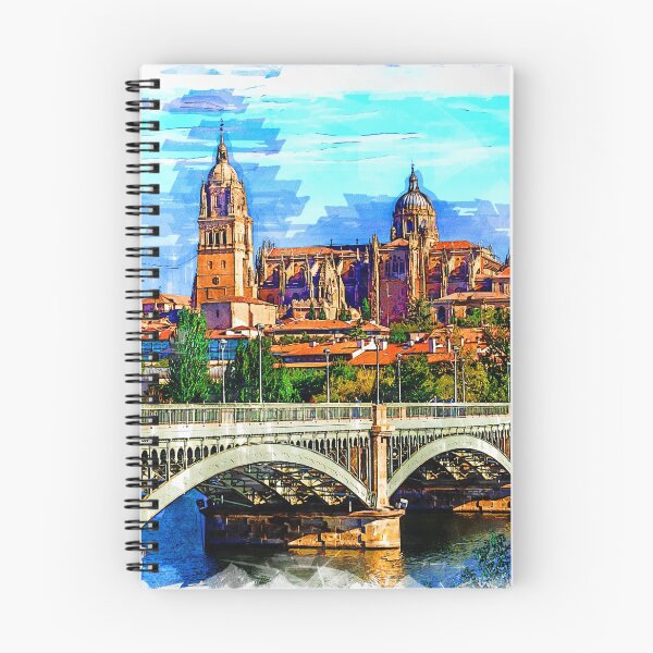 Item preview, Salamanca Cathedral and Estevan bridge over Tormes river. designed and sold by Newlander90.