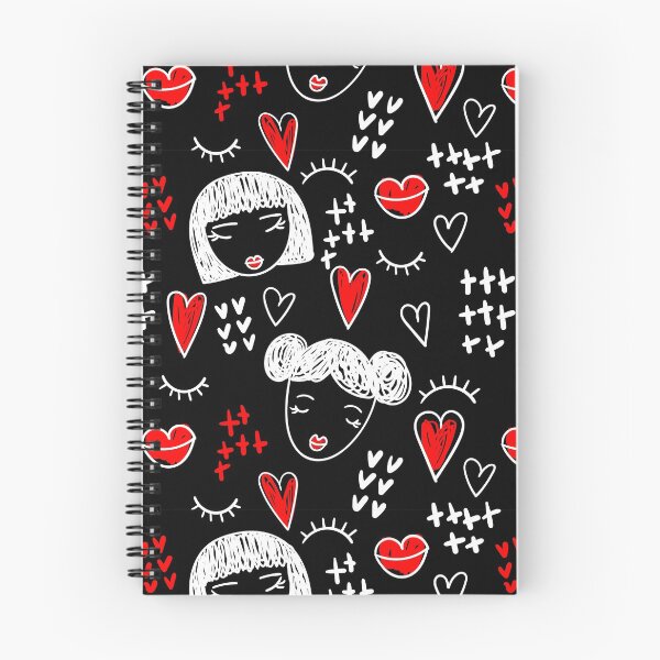 Item preview, girls and hearts designed and sold by Drozdova.