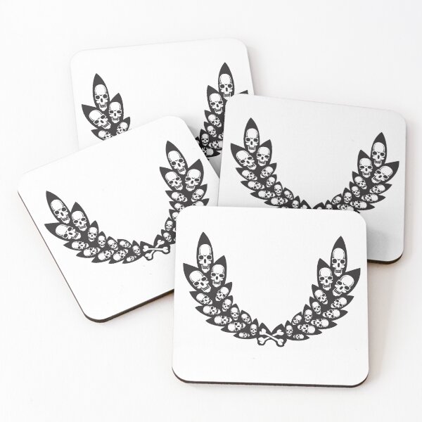 Item preview, Wreath of Skulls on White designed and sold by AlteredAtelier.