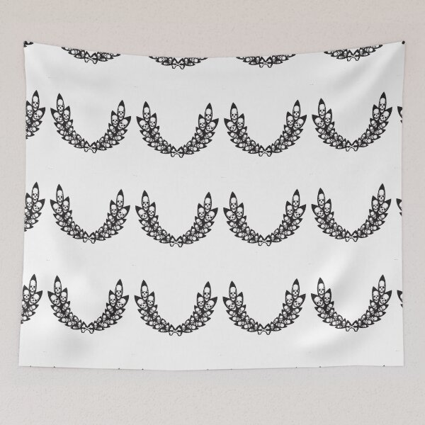 Item preview, Wreath of Skulls on White designed and sold by AlteredAtelier.