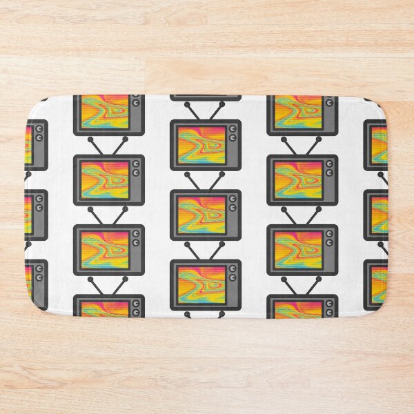 Item preview, Subtle Pan Flag on Old Tv  designed and sold by -Gedwolcraeft-.
