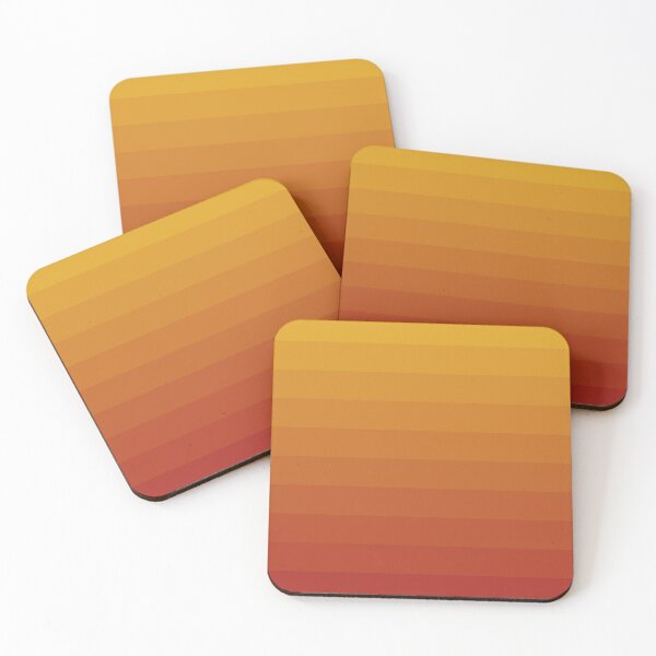 Item preview, Gradient Lines Yellow Orange designed and sold by La Chic.