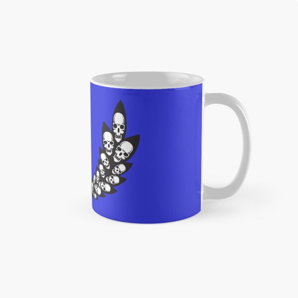 Item preview, Wreath of Skulls on Royal Blue designed and sold by AlteredAtelier.