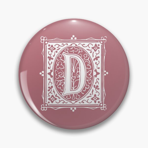 Item preview, Vintage Letter D - ROSE GOLD designed and sold by yourscotborders.