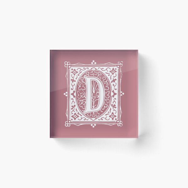 Item preview, Vintage Letter D - ROSE GOLD designed and sold by yourscotborders.