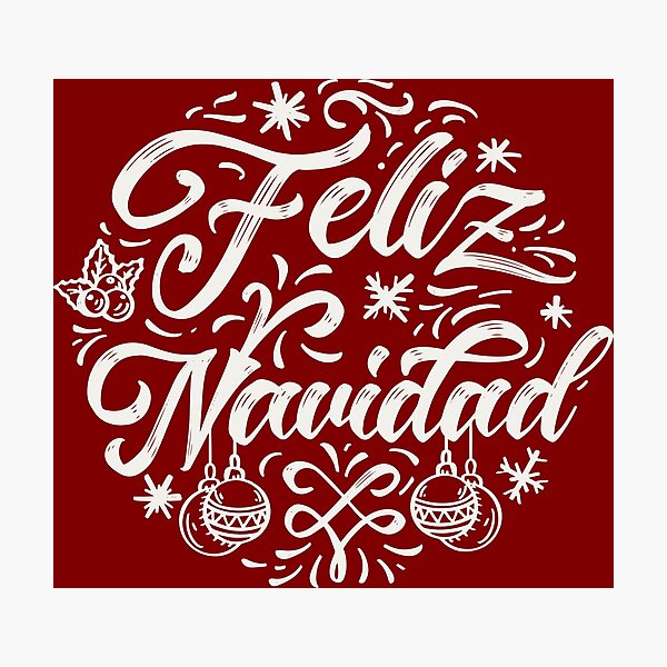 Item preview, Feliz Navidad designed and sold by magicmagnet.